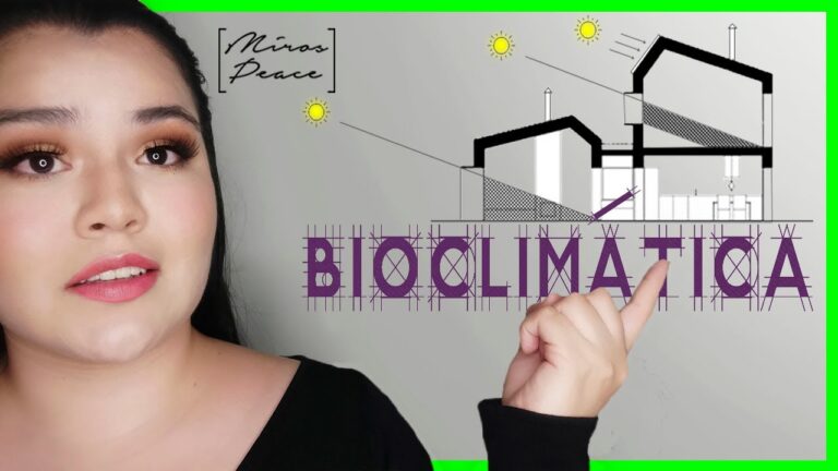 Arquitectura bioclimática y sostenible: Diseño consciente para un futuro sostenible