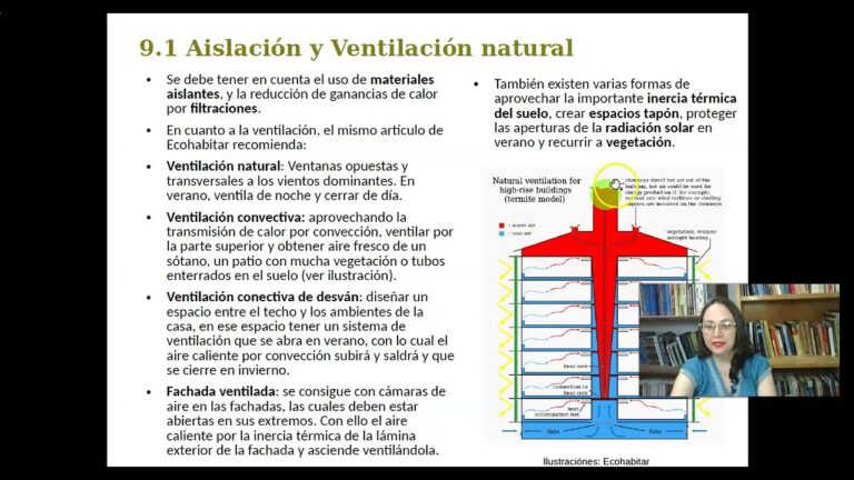 Logrando el confort térmico con arquitectura bioclimática